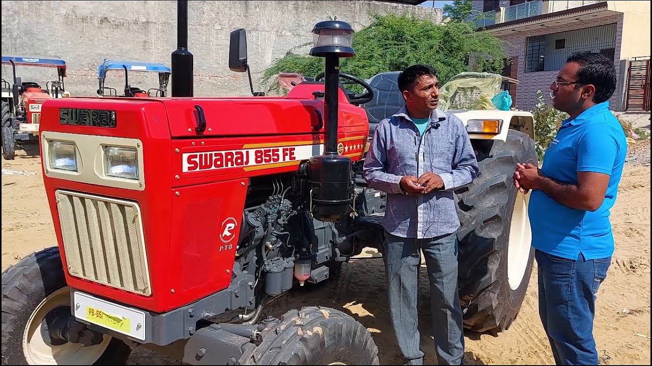 SWARAJ 855 FE SIDE SHIFT GEARBOX 60HP NEW LAUNCH 2021 फोरमैन ने क्या कहा स्वराज ट्रेक्टर के बारे में