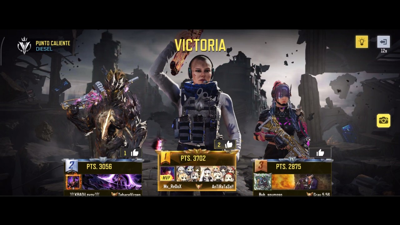 partida igualada en la nueva temporada de call of duty mobile de punto caliente en diesel