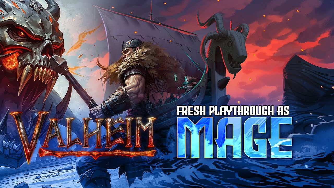 🔴 LIVE | Valheim Vanilla Hard Mode| Fresh Playthrough as Mage | Episode 07