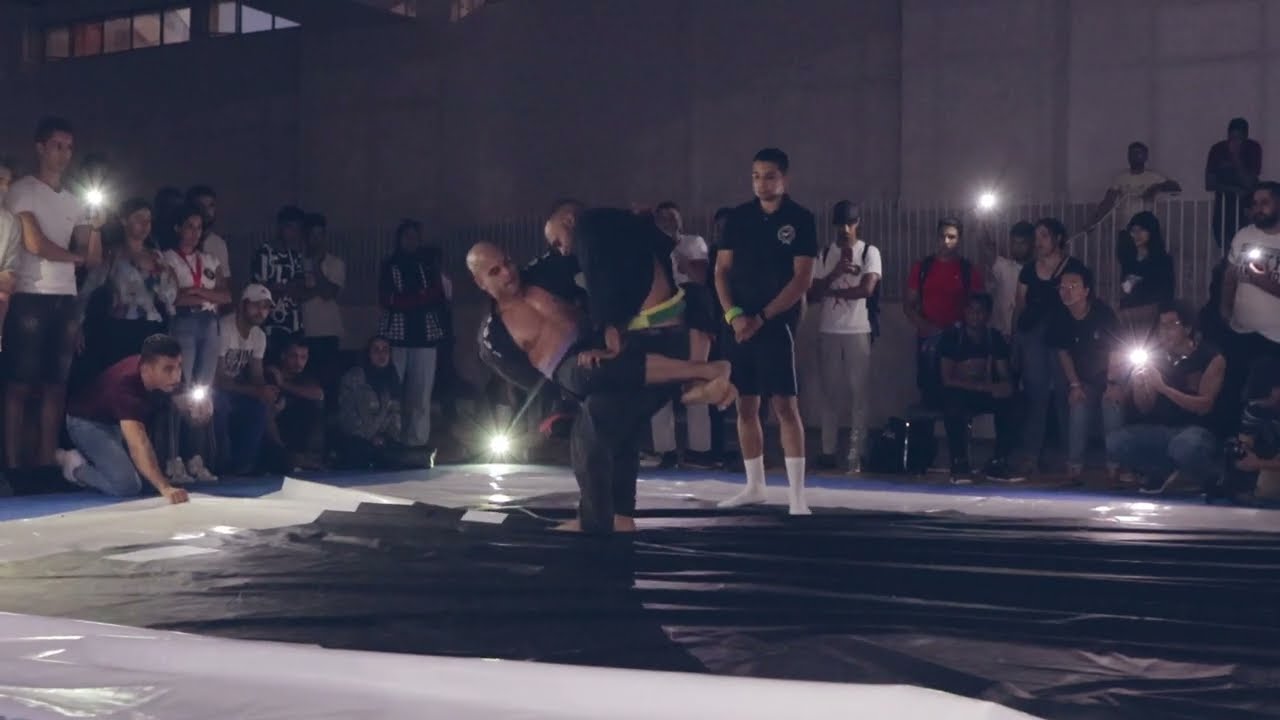 OPEN BJJ RABAT 2022 - EL MAMOUNE Omar  Vs MAHRAN Rabeh -82kg | 1st Fight Purple Belt Division