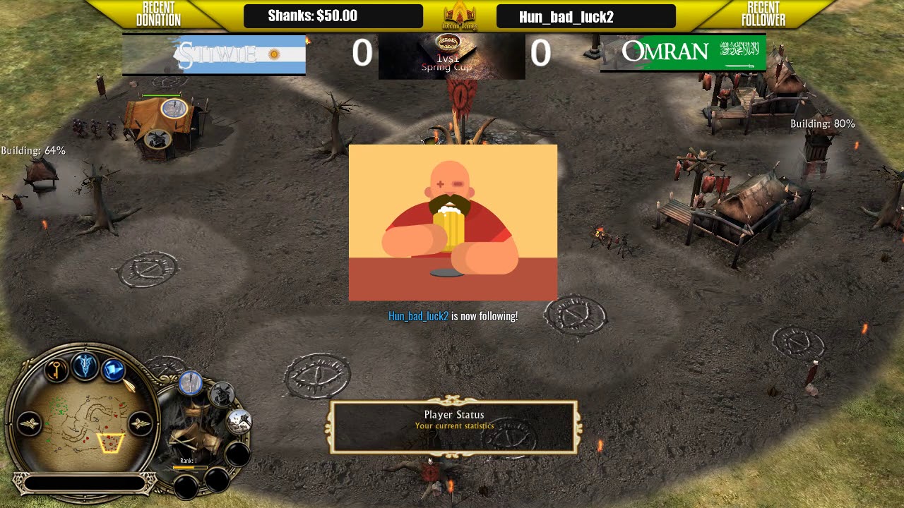 BFME 1 - 1v1 Spring Cup StiWie vs Omran Final