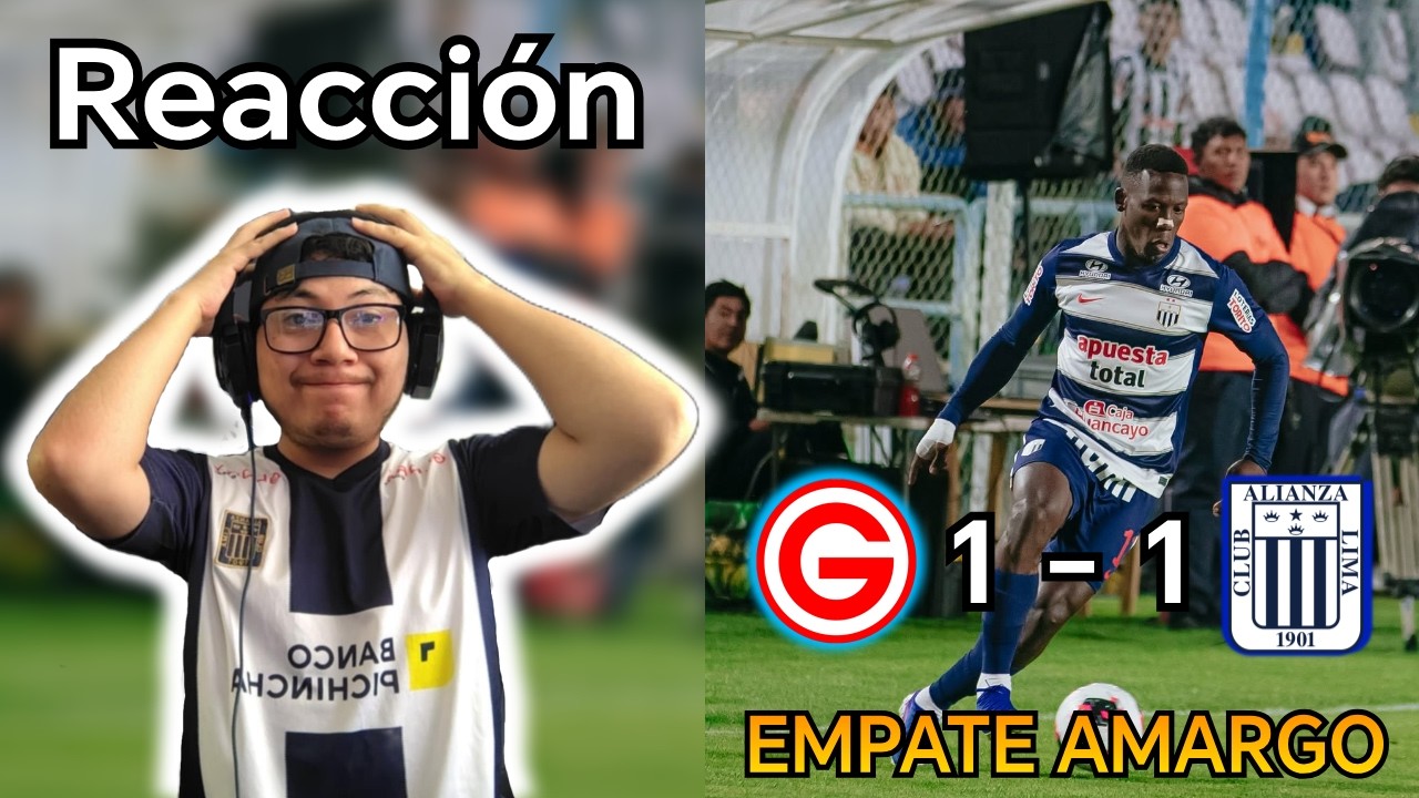 Garcilaso vs Alianza Lima (1-1) | Reacción de un hincha Blanquiazul | Torneo Apertura 2026