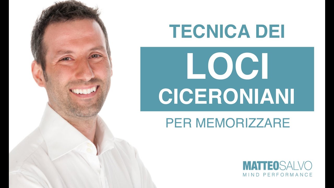 Tecnica dei Loci Ciceroniani per Studenti Universitari
