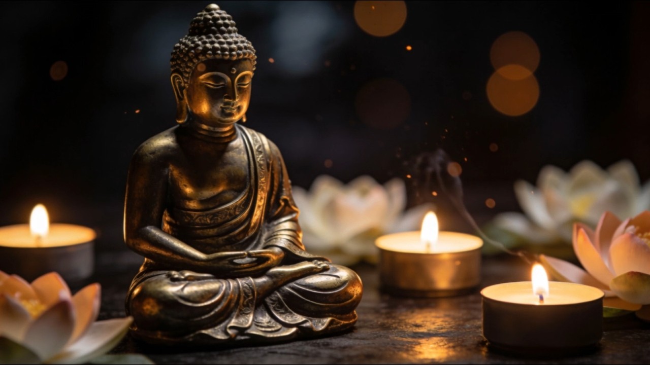 963 Hz Positive Energy Meditation Music for Stress Relief & Mind | Deep Relaxation Sleep Study Vibe