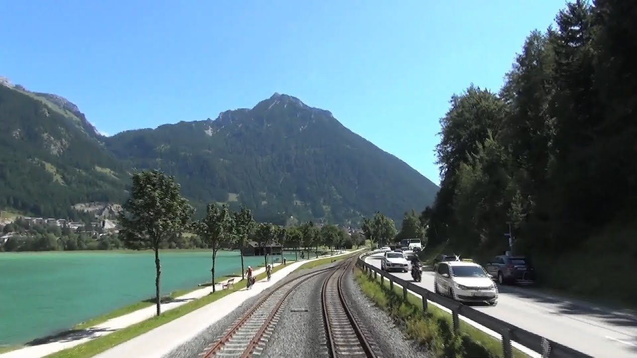 🇦🇹 Führerstandsmitfahrt auf der Achenseebahn von Seespitz am Achensee nach Jenbach [HD]