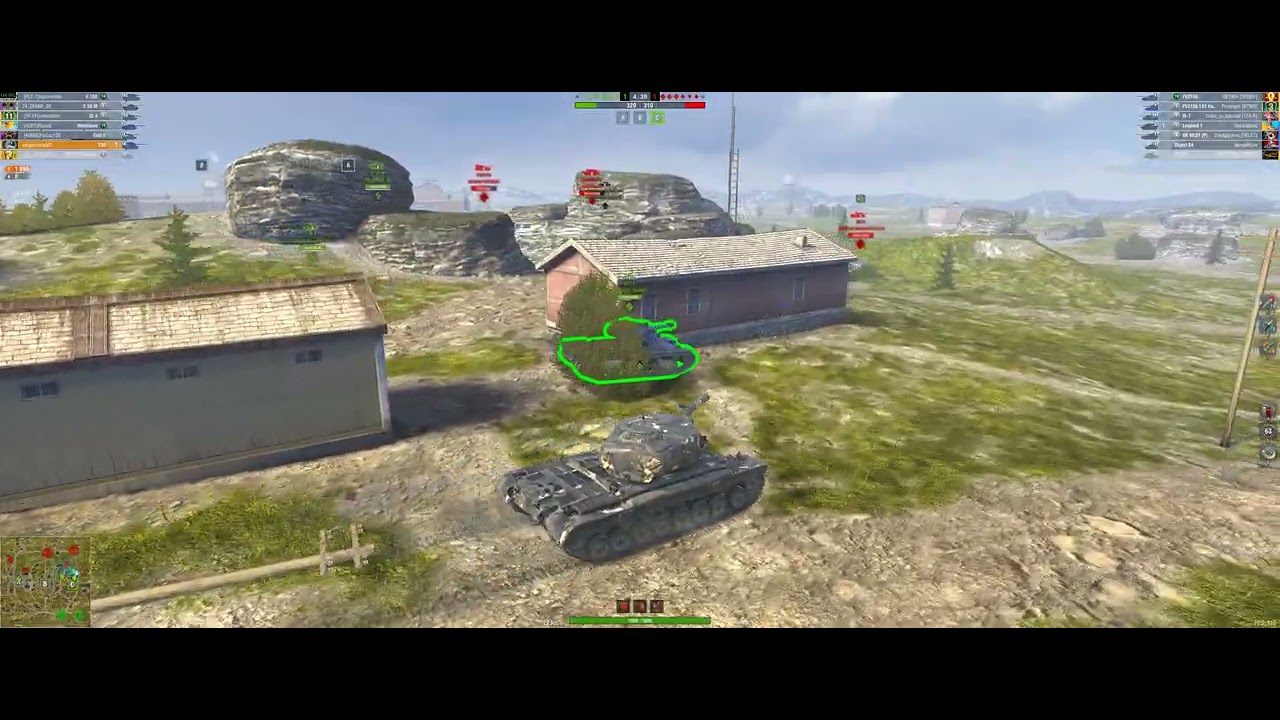 World of Tanks Blitz T30 6883 dmg done
