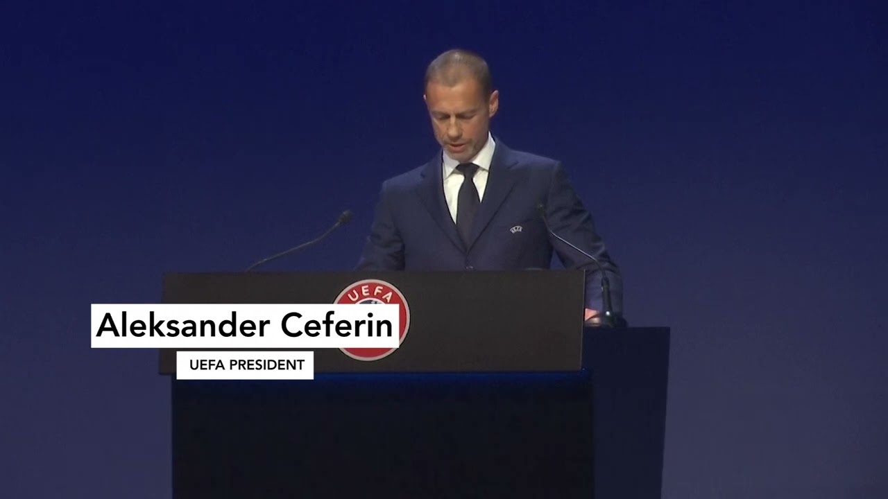 UEFA president Ceferin applauds defeat of 