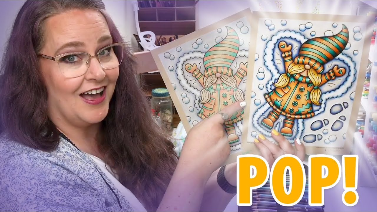 СОВЕТ №1 ПО РАСКРАСКЕ, чтобы сделать ваши рисунки ЯРКИМ!