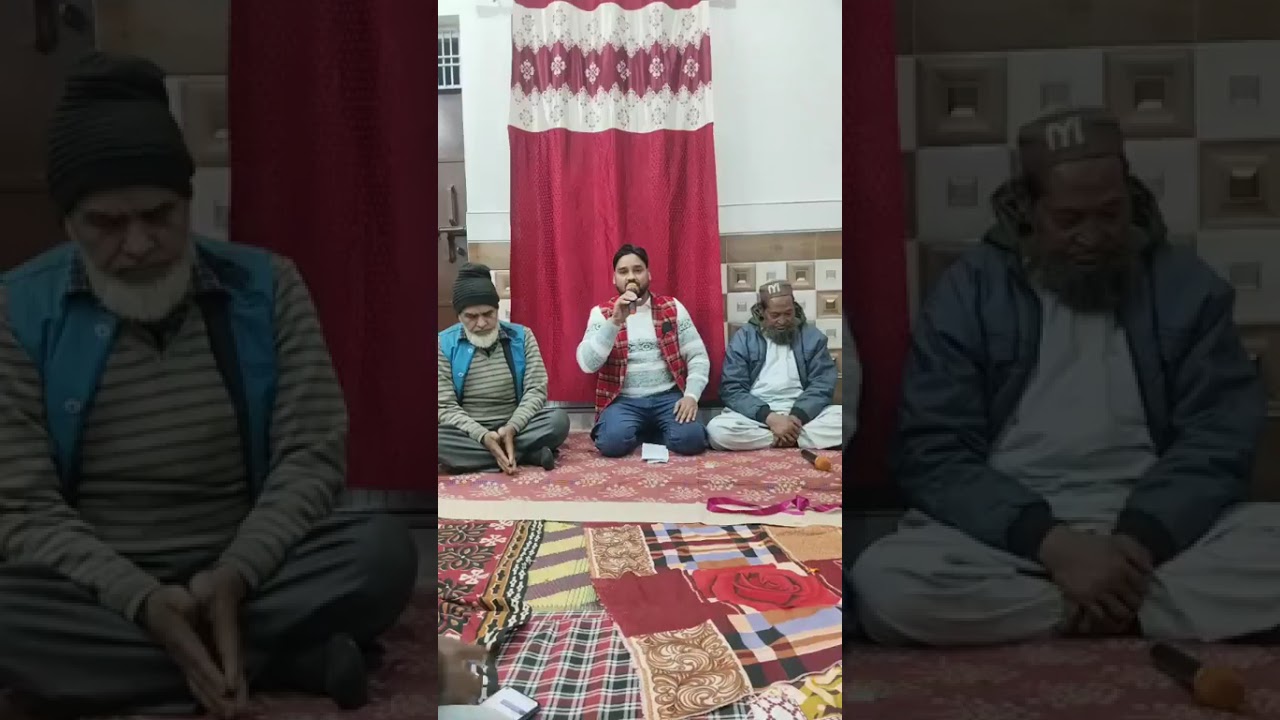 लोग नफ़रत के साँचे में ढाले गये#bynaeemakhtarnaeem#ghazal#ganjdundwara#newmushayra