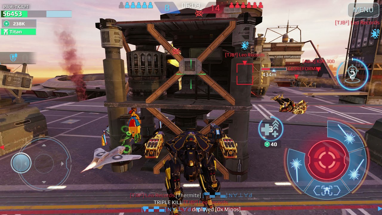 The Ebony Assassin With Ivory Atomizer Trim... War Robots(Android)