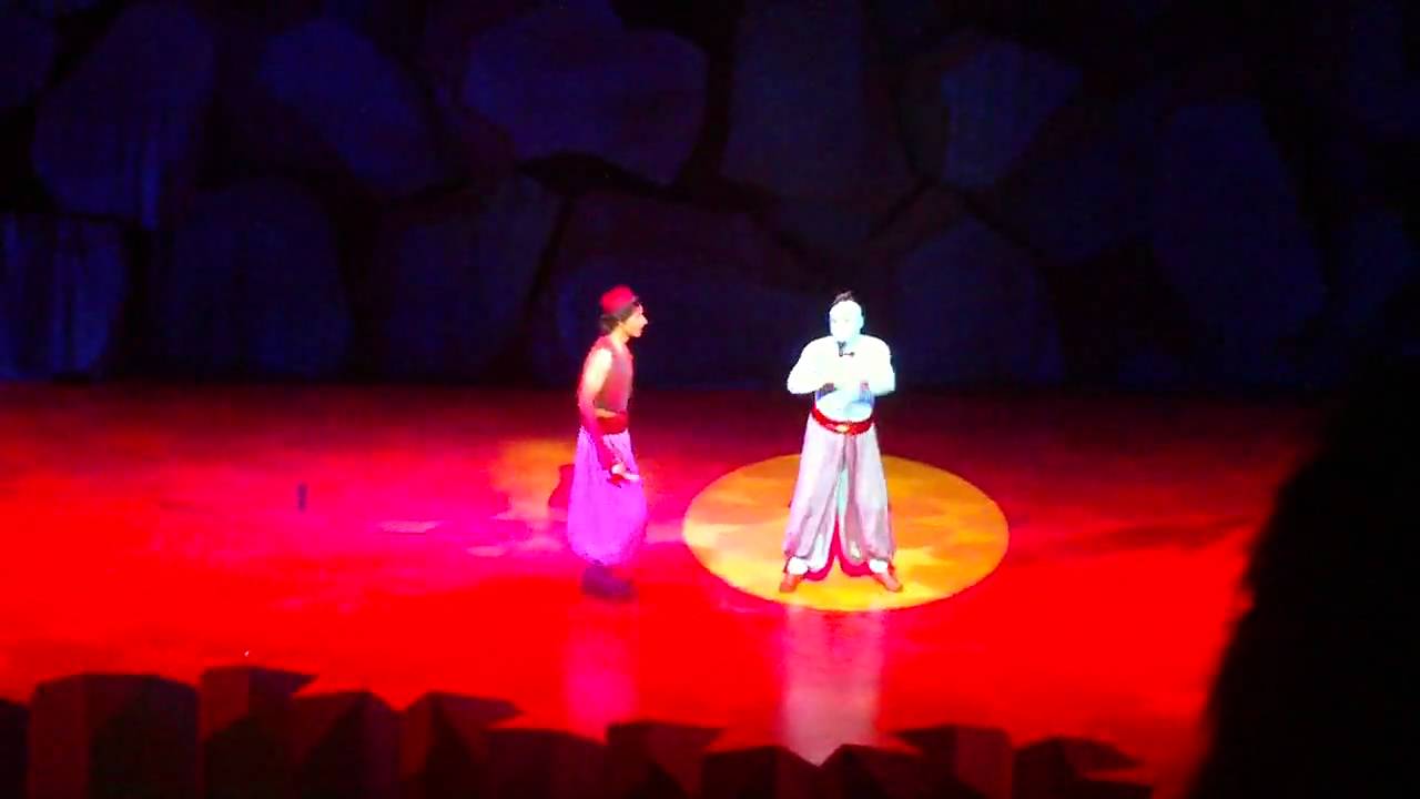 Aladdin: A Musical Spectacular: Genie's Moments Part 1