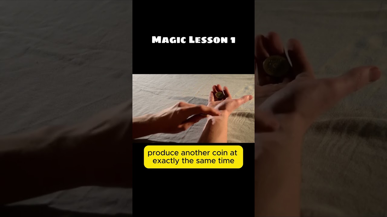 Jumping Coin Magic Trick