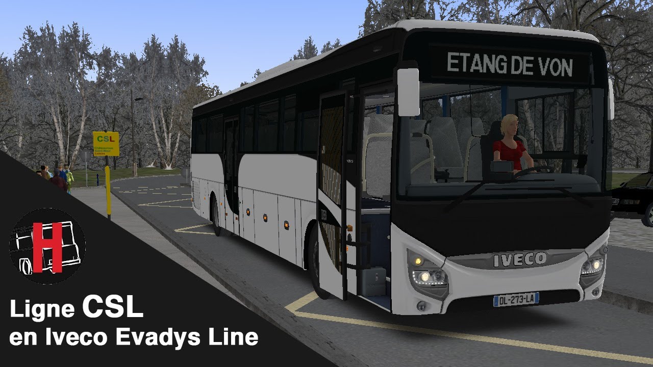 Omsi 2 : Horizon 16 Ligne CSL en Iveco Evadys Line