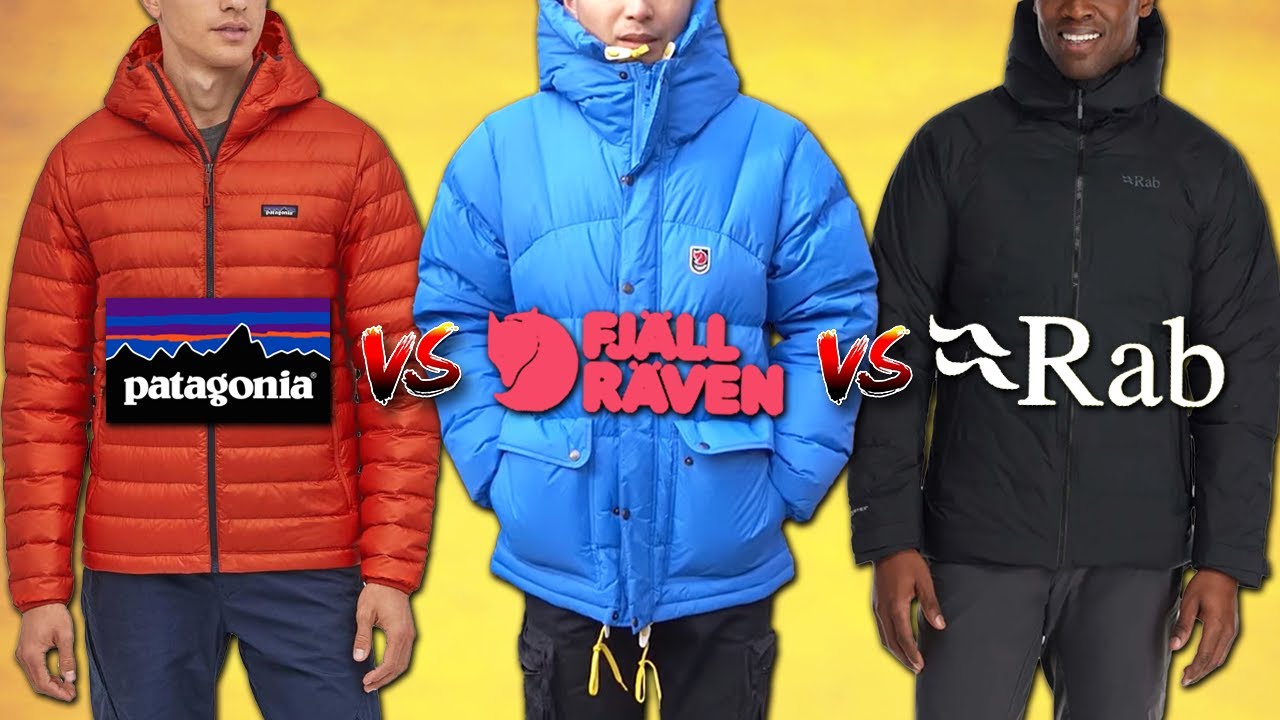 Какой пуховик лучше? (Patagonia vs Fjallraven vs Rab)