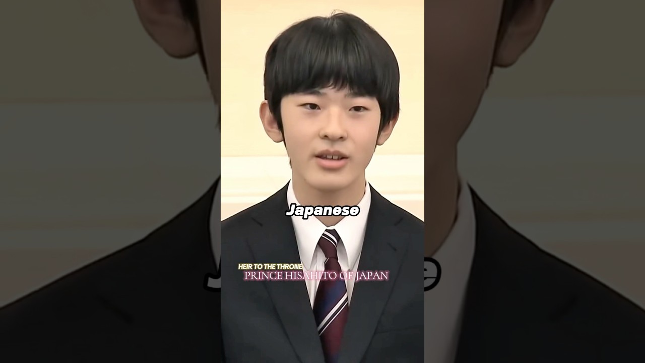 Japanese royal family Prince Hisahito #japanese #royalfamily #prince