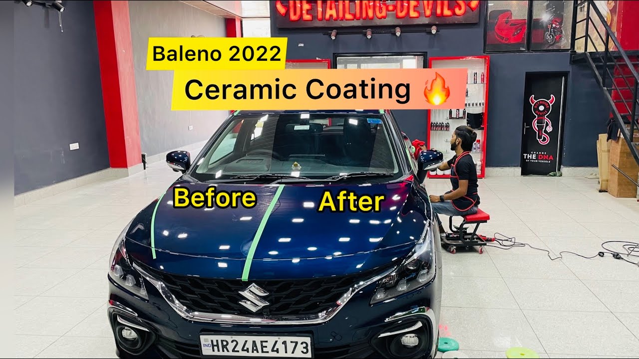 New #baleno2022 Ceramic Coating at Detailing Devils | 2022 Baleno Owner Hills driving experience