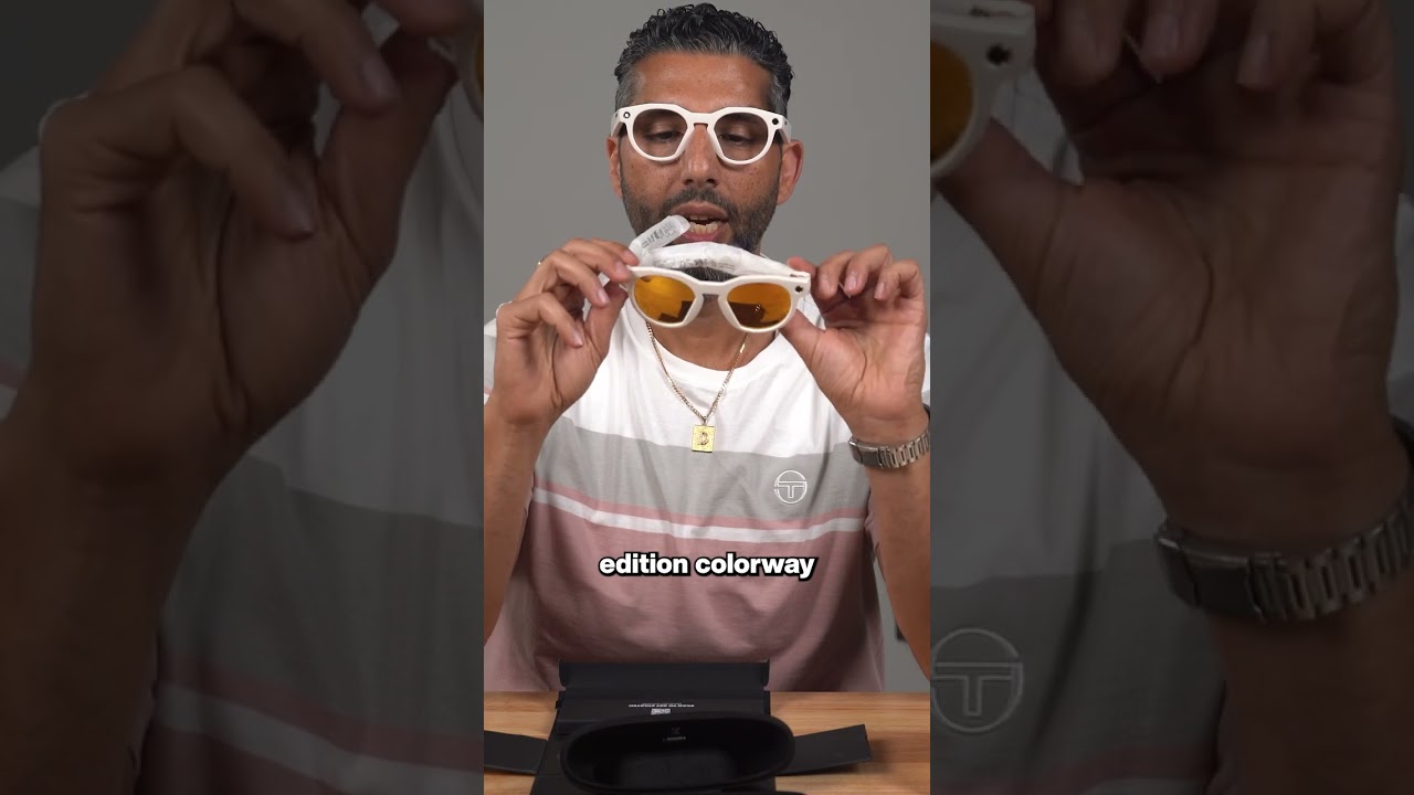 We unboxed the new Oakley Meta HSTN Smart Glasses! #oakley #meta #smartglasses