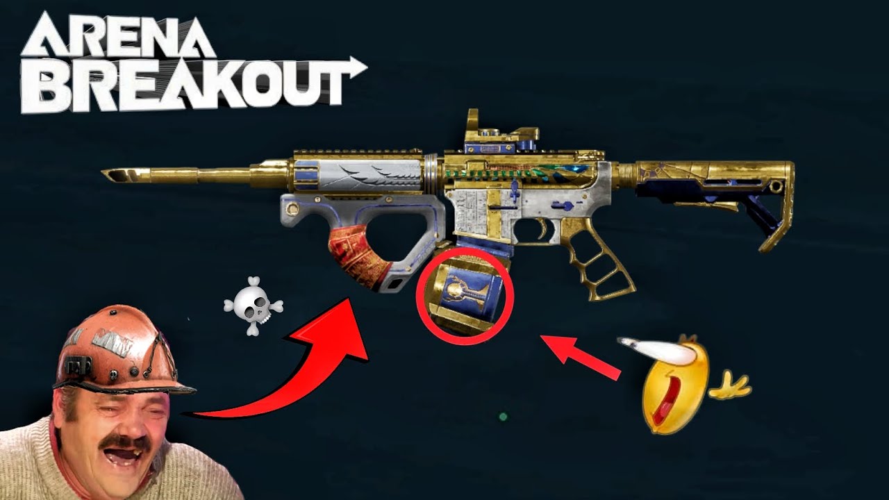 M4 new skin GIVES INSANE LUCK💀🔥🔥 | ARENA BREAKOUT EXE?