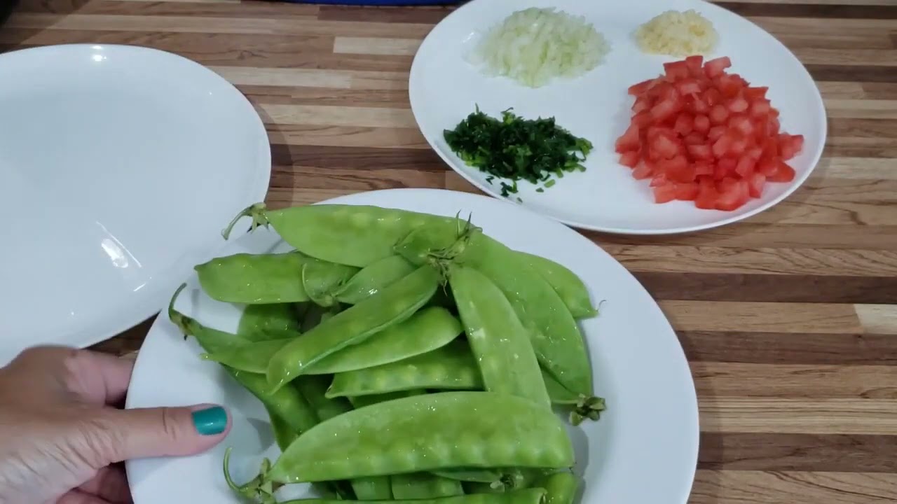 ERVILHA REFOGADA FÁCIL