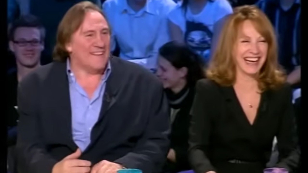 Gerard Depardieu & Nathalie Baye - On n'est pas couché 24 février 2007 #ONPC