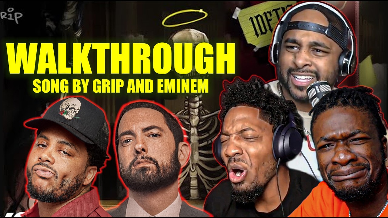 Reactors GO CRAZY Over Eminem & GRIP “Walkthrough!” 🤯 Lyrical Bars Breaking Everyone’s Brain
