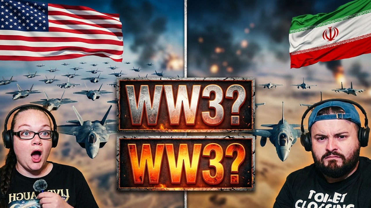 Irish Couple REACTS to U.S vs IRAN Military Power Showdown 2026