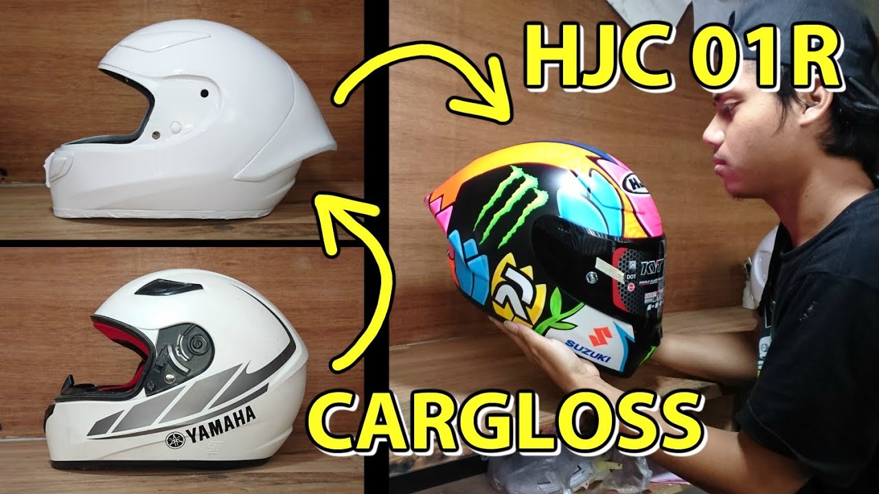 Cargloss Jadi Ala HJC RPHA 01R MotoGP