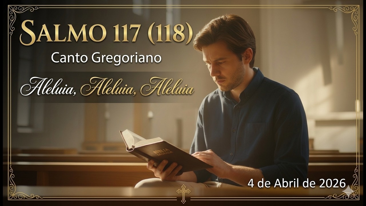 Salmo 117 (118) | 4 de Abril de 2026 | Aleluia Aleluia Aleluia | Gregoriano