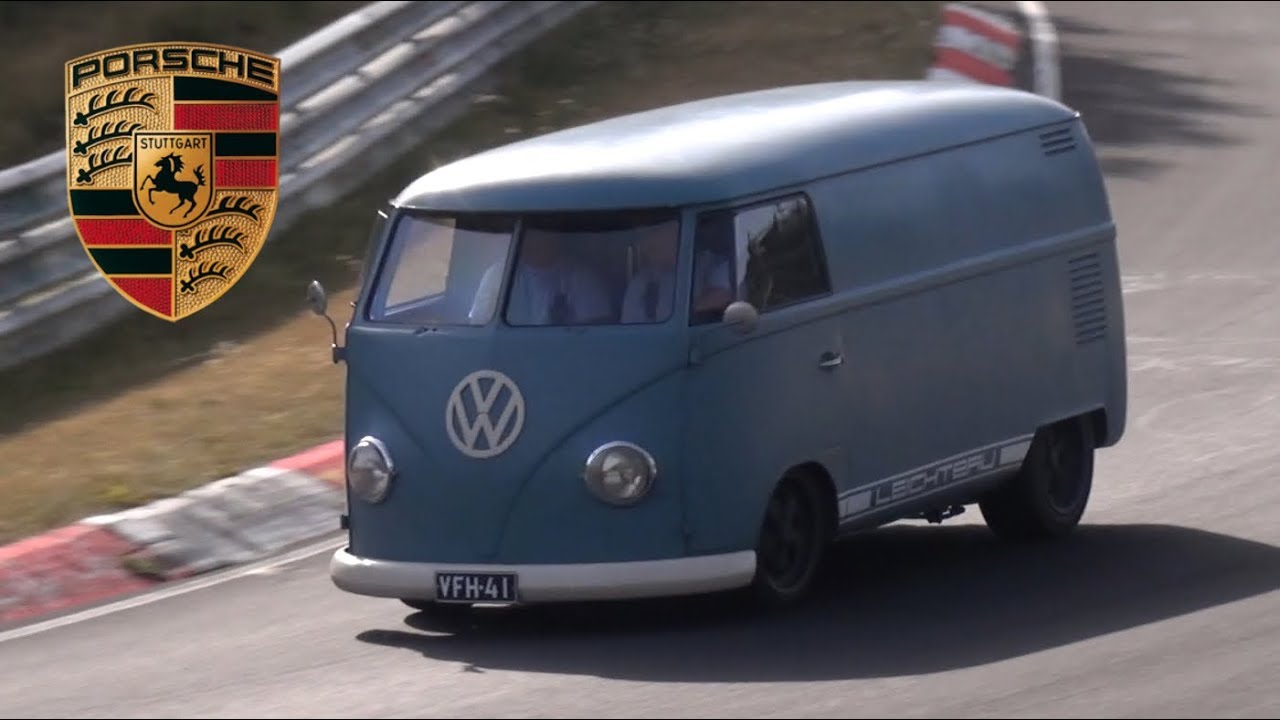 From Finland to Nürburgring in a Porsche powered Volkswagen T1 Bus Bulli!