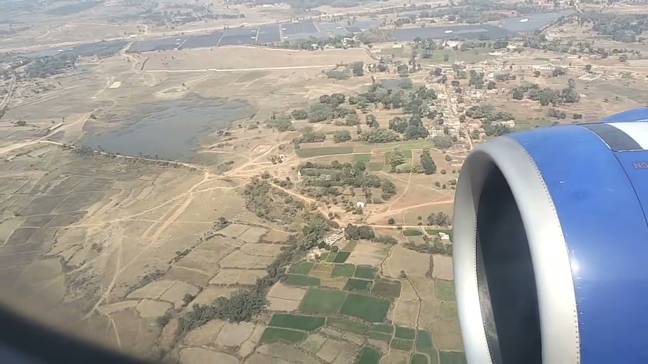 Landing at Deoghar airport. #airport #deoghar #deogharairport #babadham #indigo 