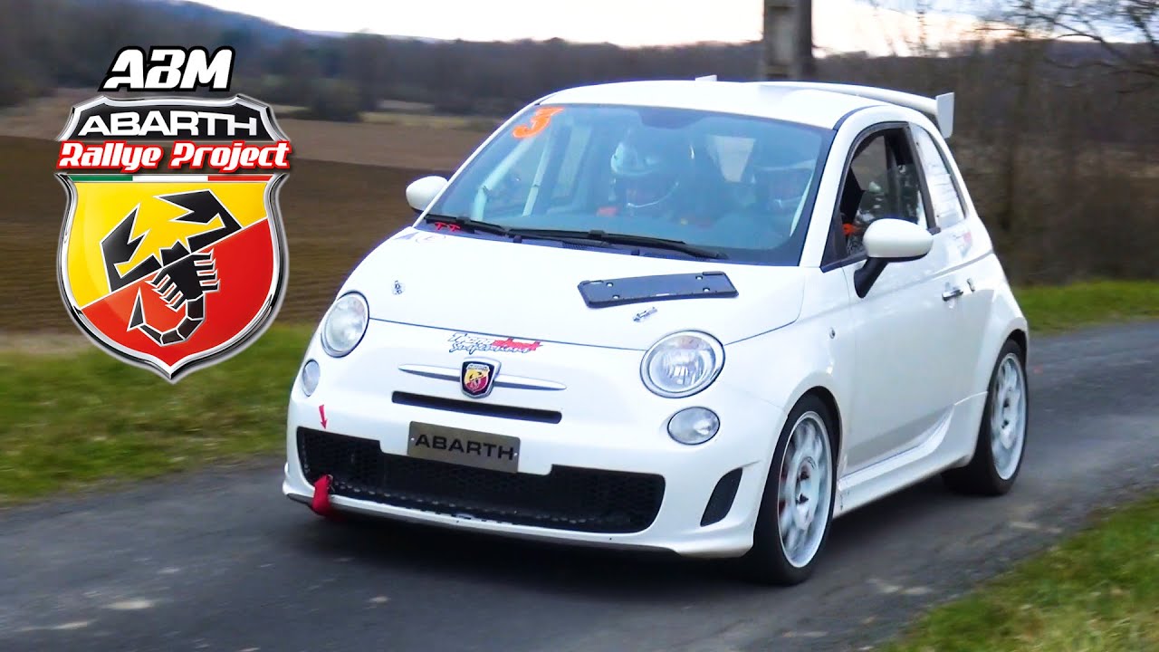 Une Abarth 500 Asseto Corse en Rallye ?!! ABM Abarth Rallye Project