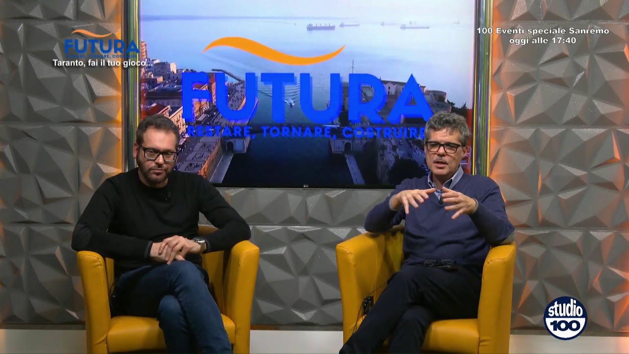 🟠 Futura - “Taranto, fai il tuo Gioco…” il talk condotto di Angelo Di Leo.