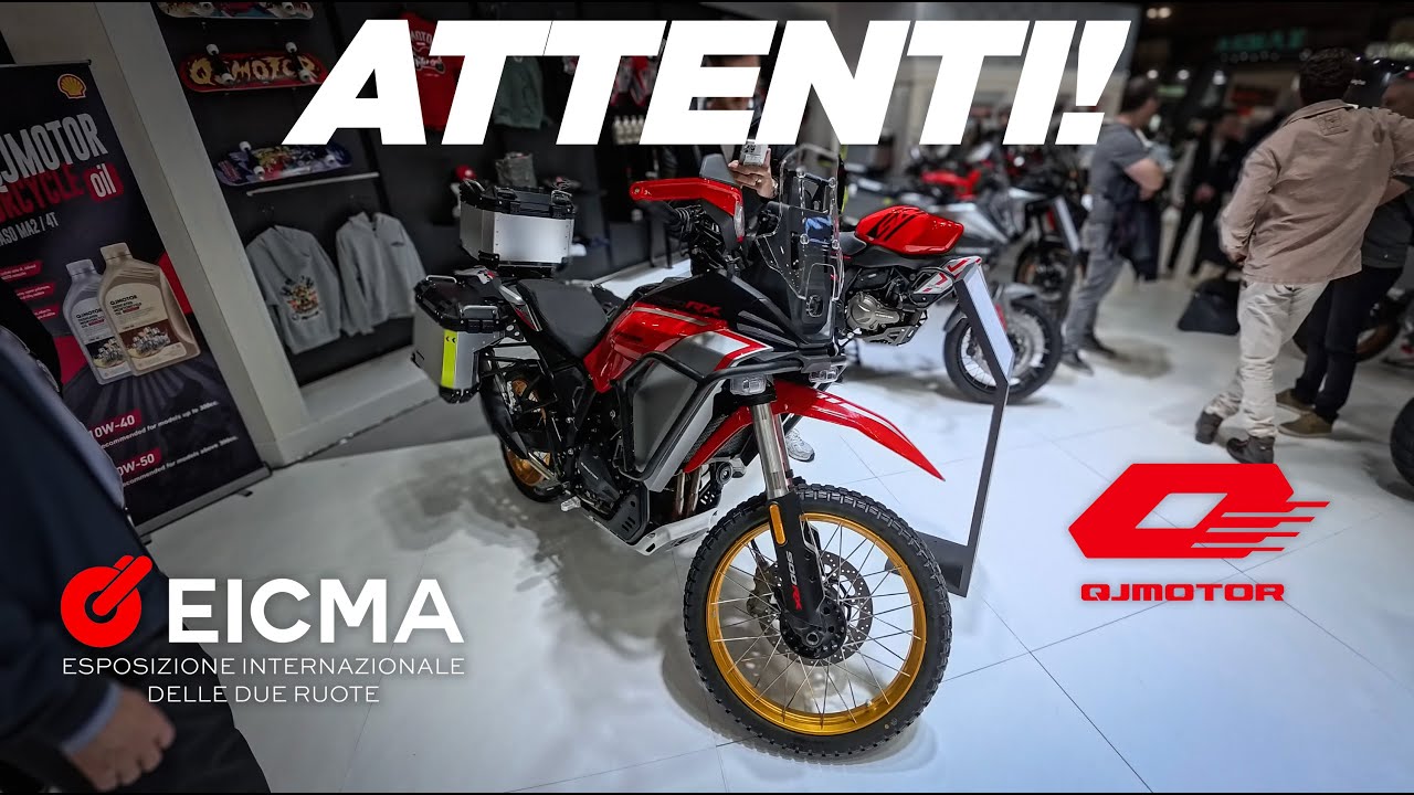 NUOVA QJ MOTOR SRT 500 RX - L’ADVENTURE ECONOMICA - NOVITÀ EICMA 2025