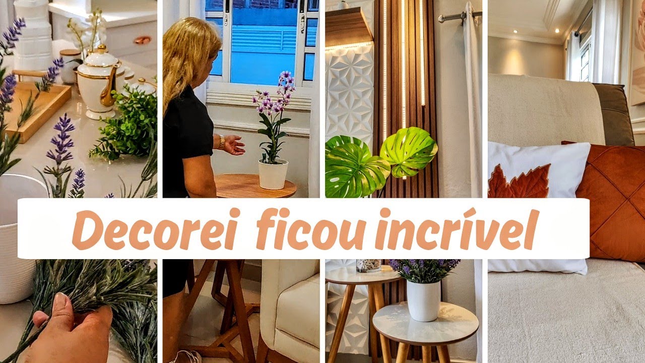 DECORAÇÃO E DICAS INCRÍVEIS| SALA COM DECORAÇÃO NOVA| DIY #decoração#homedecor