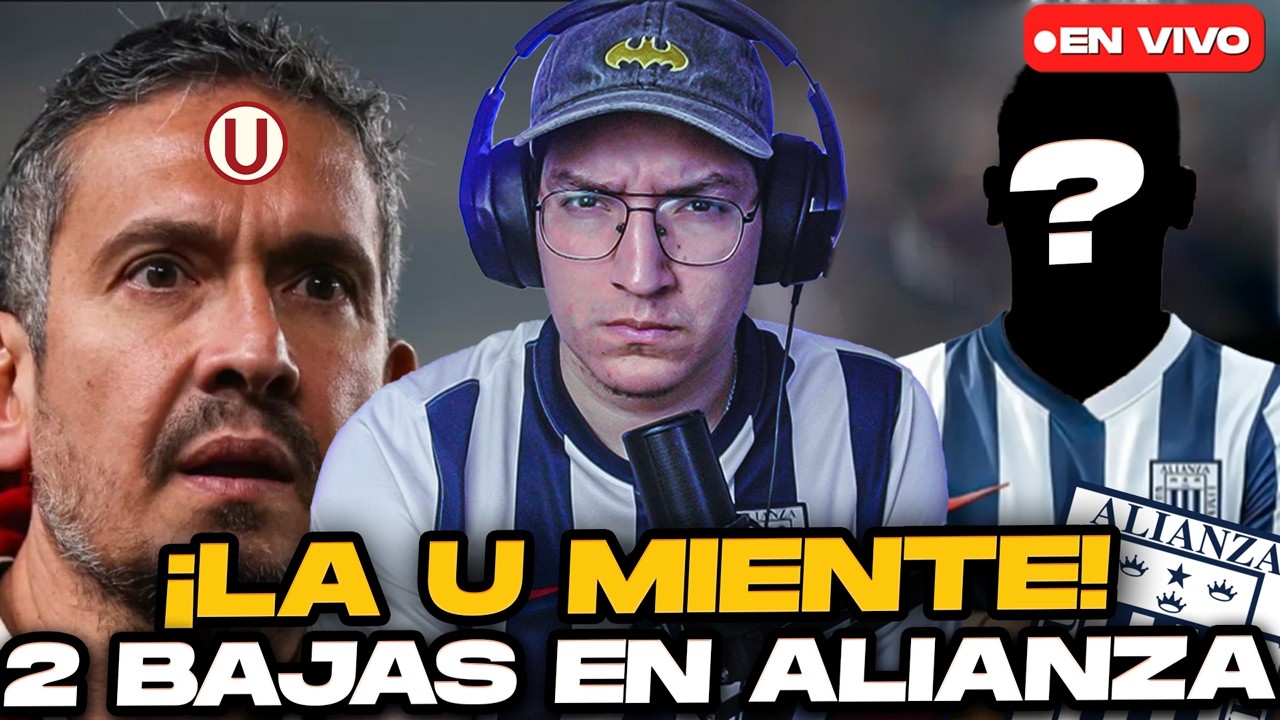 ¡La U con Velazco MIENTEN! Alianza Lima tiene 2 BAJAS ¿PABLO GUEDE SE VA A SAN LORENZO?
