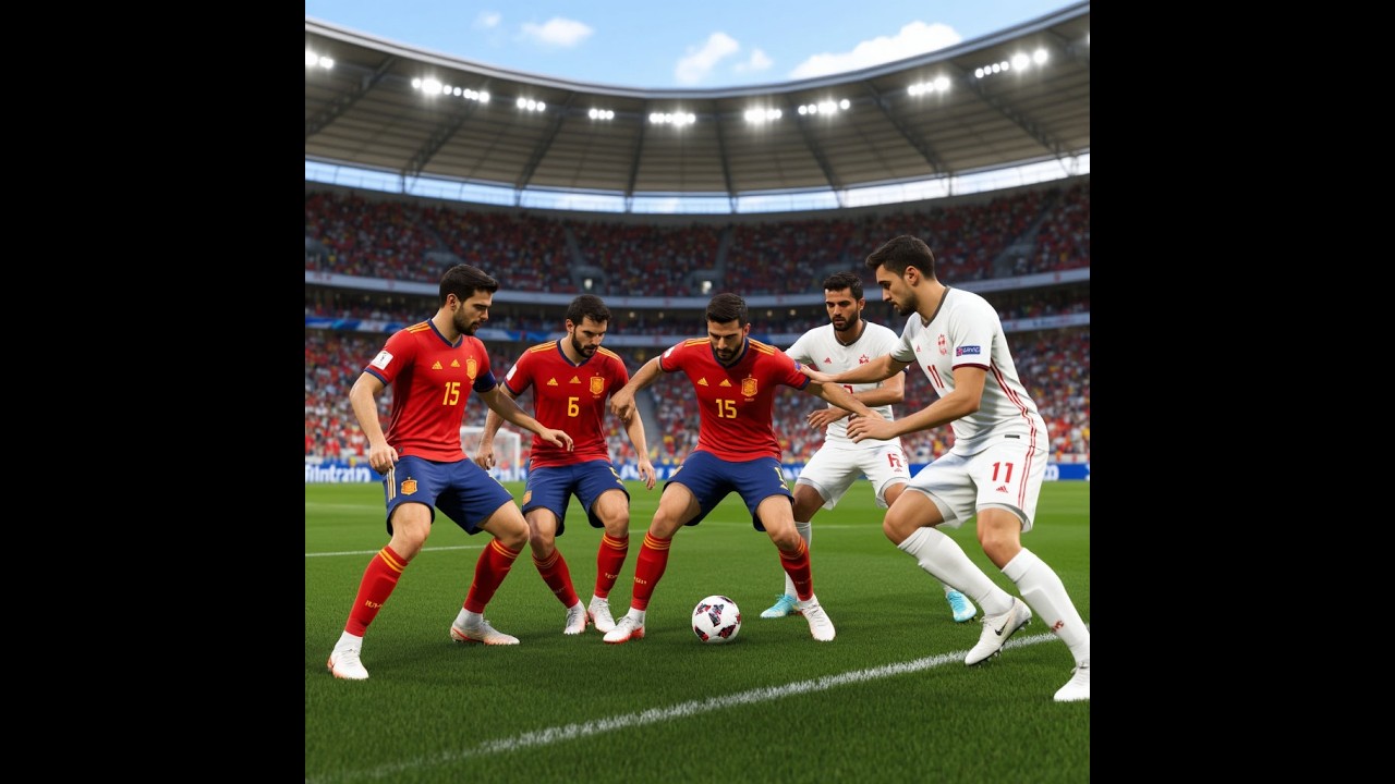 EA SPORTS FC 24 Чемпионат Испания:Швейцария полуфинал