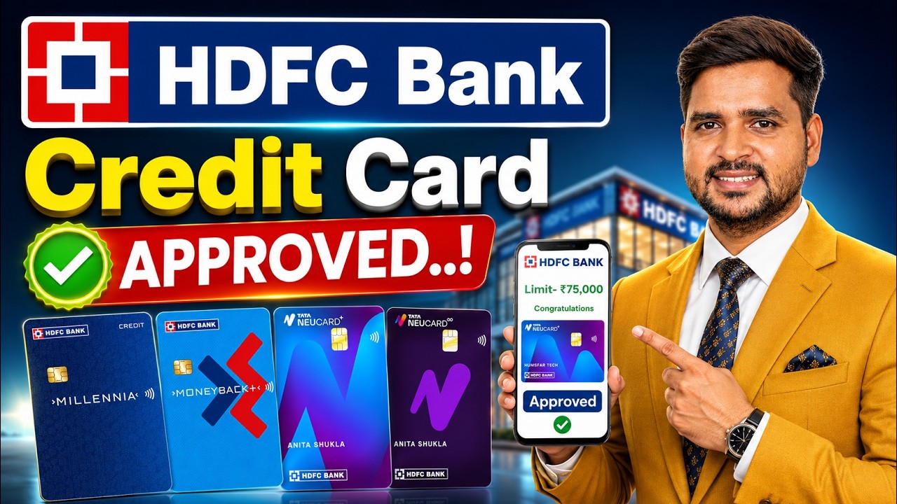 HDFC Credit Card Apply Online 2026 | HDFC Credit Card Kaise Banaye Hindi