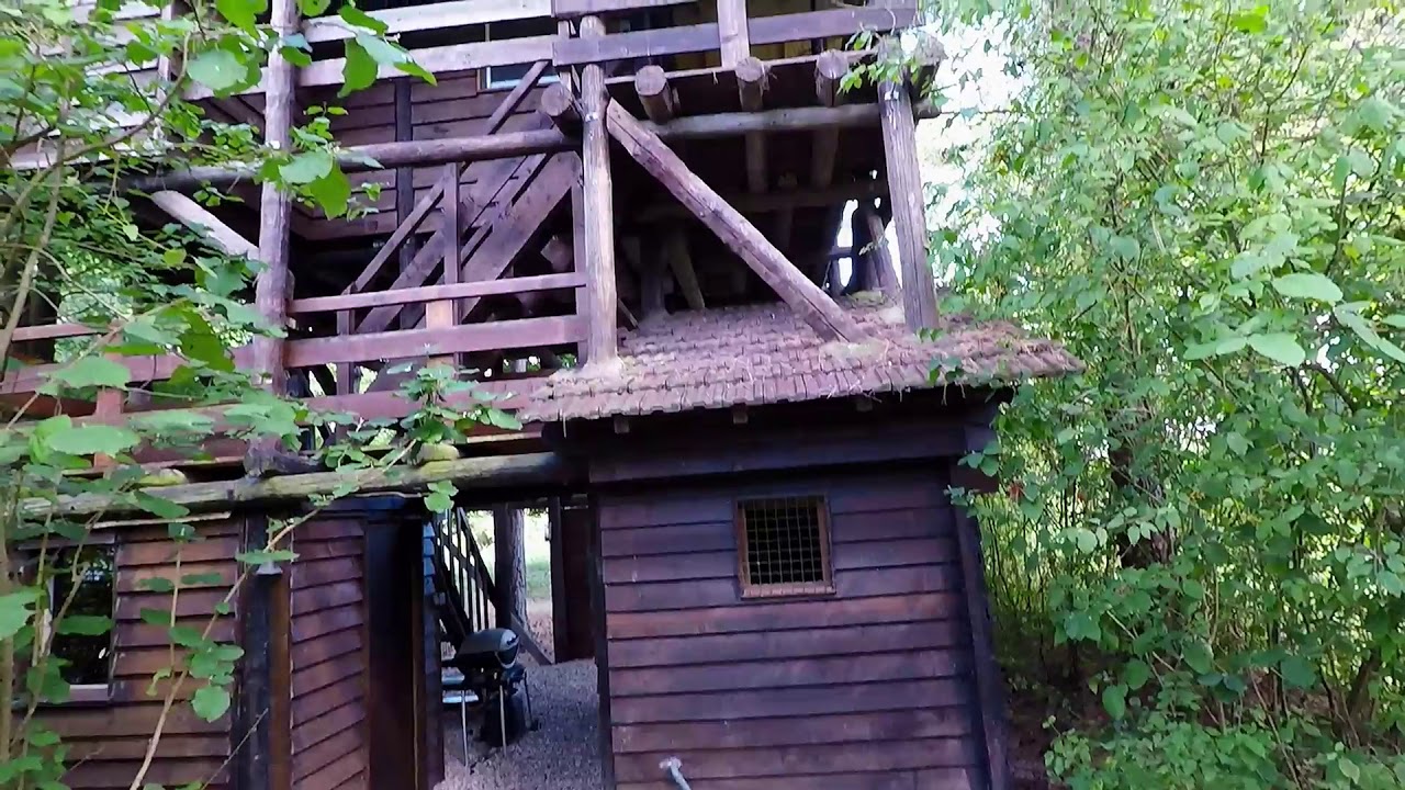 Cabane dans les arbres -  Maison d'hôte - Hénonvillle - Picardie - Drone