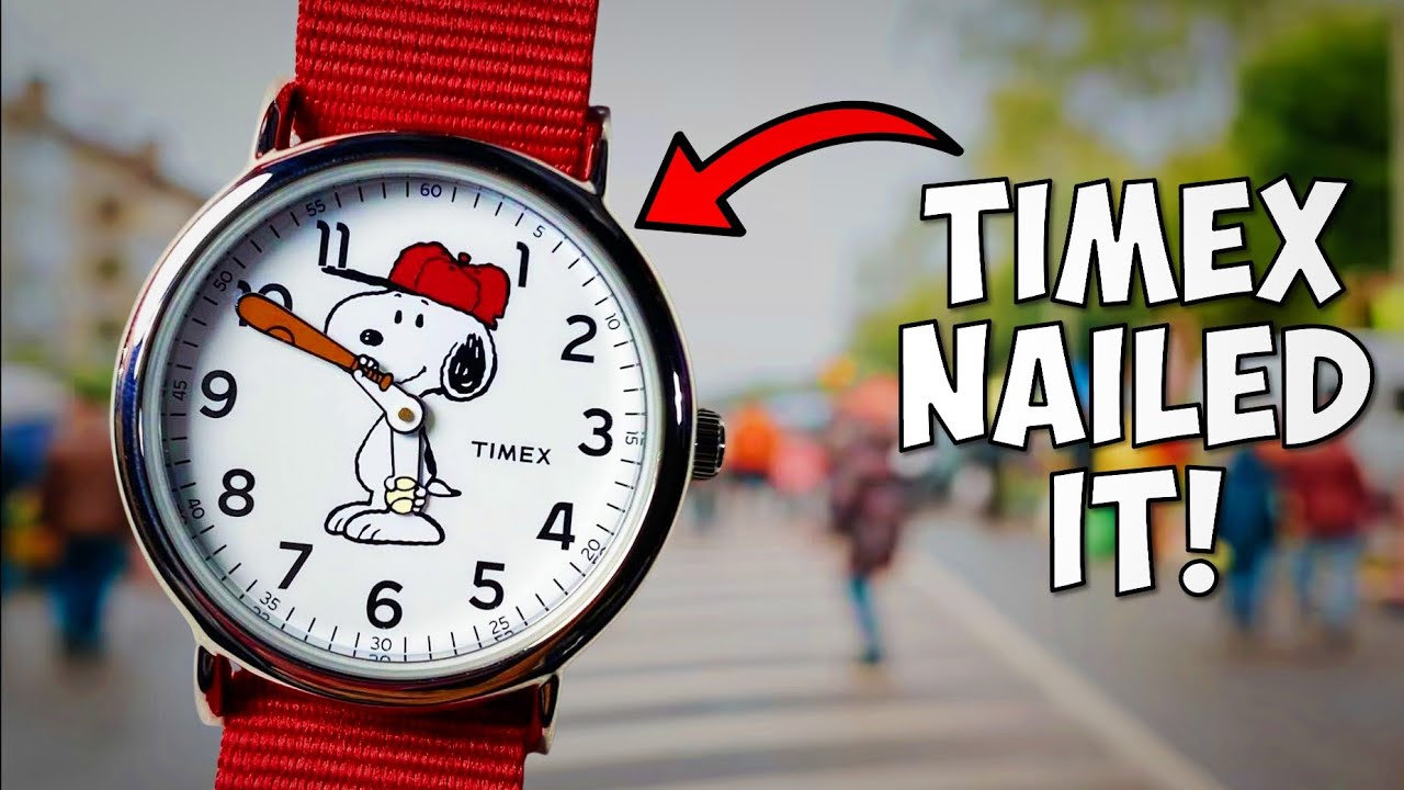 The TIMEX Weekender Indiglo 'Snoopy' is my most favorite Timex ever!