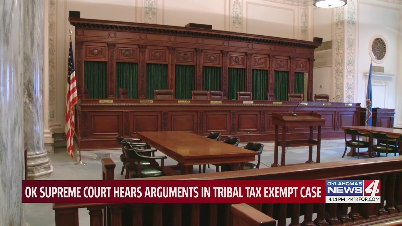 OK Supreme court hears arguments in tribal tax exempt case