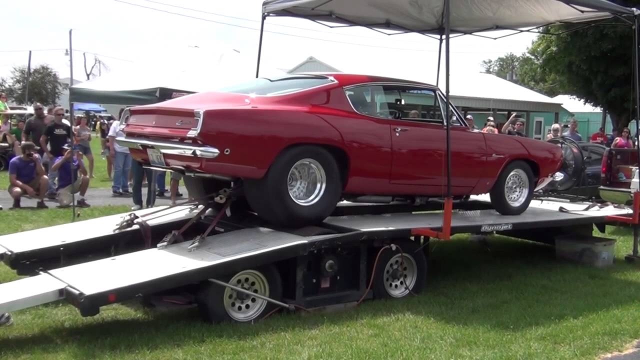 Big Block Barracuda On The Dyno