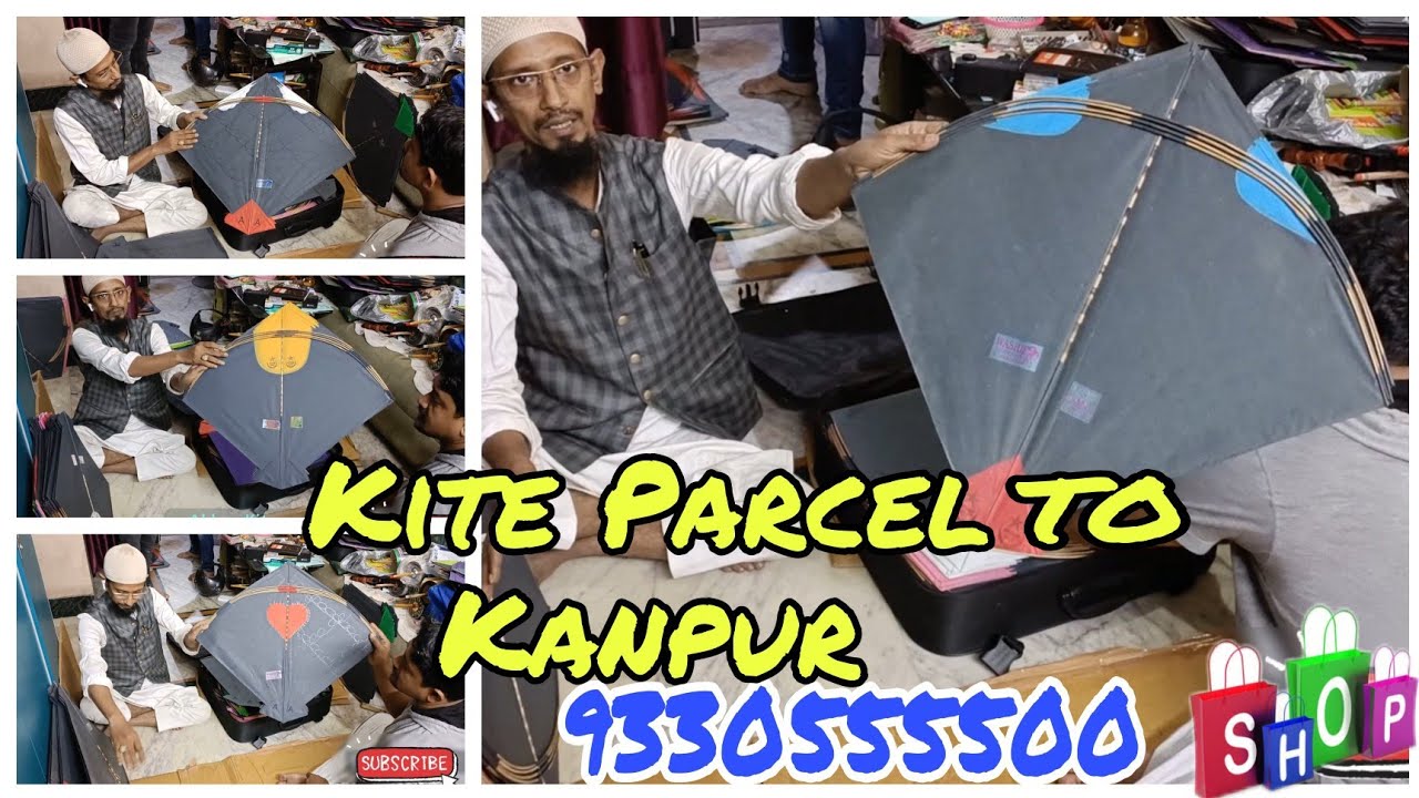 Kanpur ke Kamal ji ka Kite parcel || #washifkiteemporium || #kiteparcel #kite #vlog