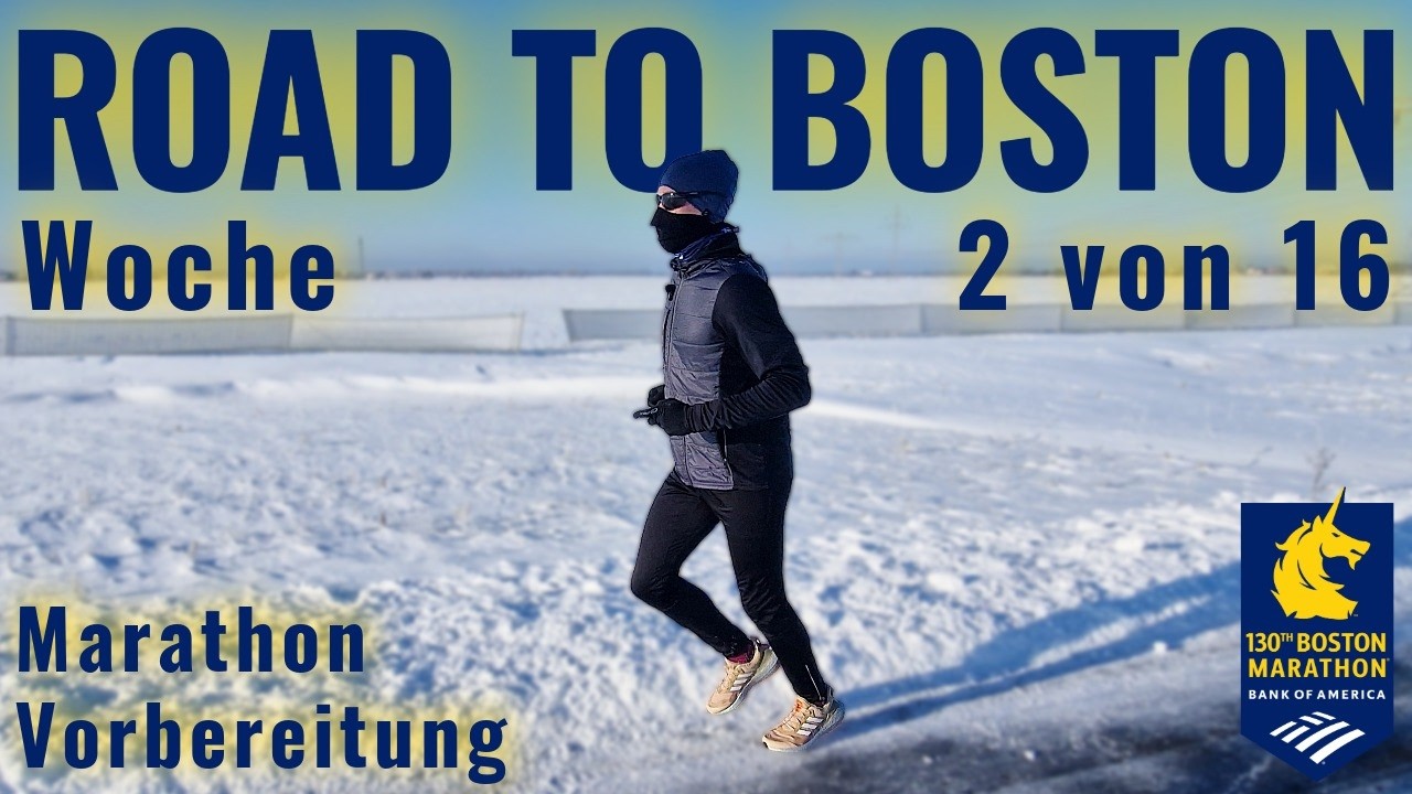 Schnee zwingt zur Planänderung – Umfang trotzdem gesteigert | Boston Marathon 2026 | Woche 2