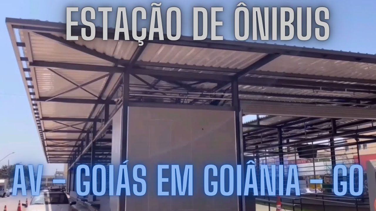 A construção da estação de ônibus na (Avenida Goiás em Goiânia/Go)#468