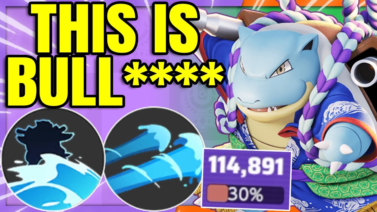 Why is this BLASTOISE BUILD not getting Nerfed?! | Pokemon Unite