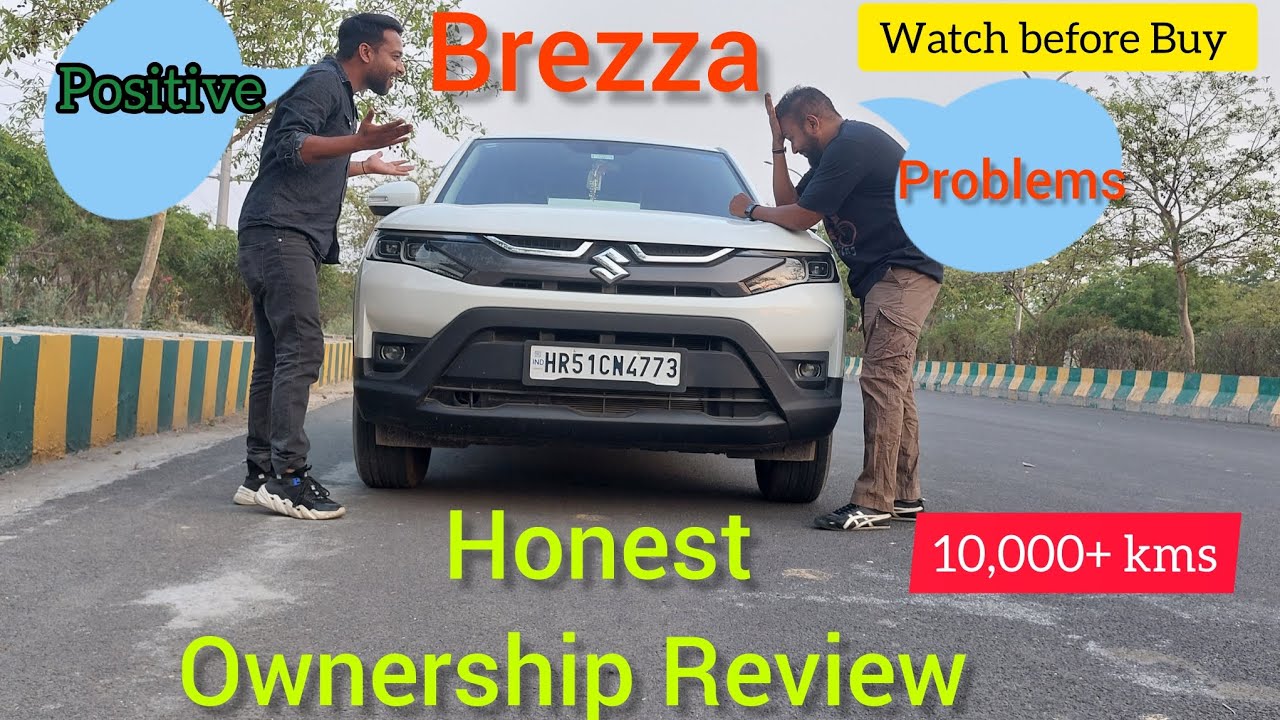 Maruti Brezza base variant Ownership Experience | Comfort, Problems, Features, Mileage🤗