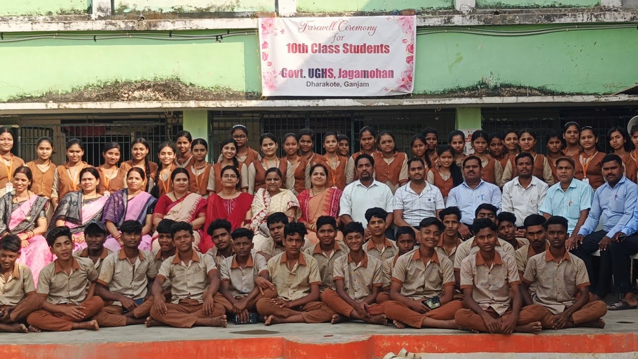 Memories of school life our Golden years 2025-26# govt. UGHS Jagamohan Dharakote, Ganjam 