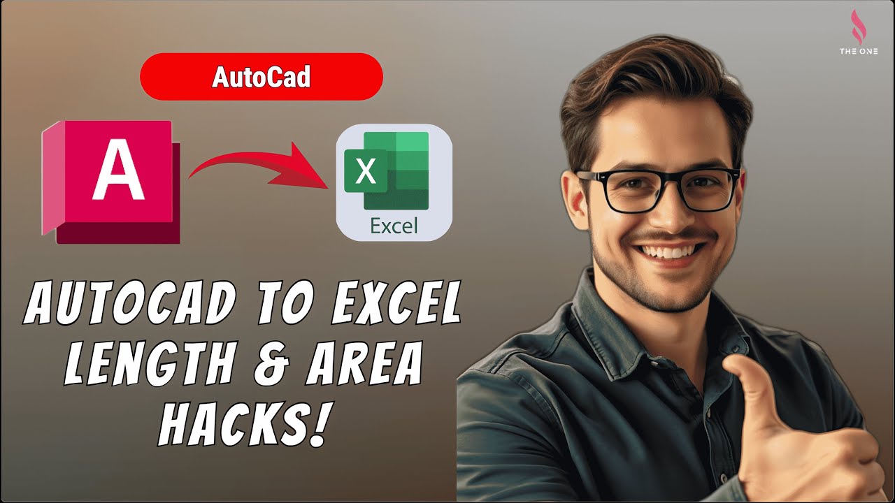 AutoCAD Length & Area Export to Excel Automatically in 1 Click! 🚀 | Must-Have LISP for QS & CAD User