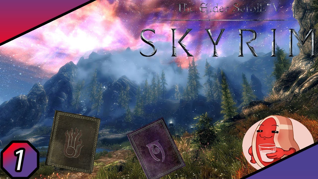 ELDER SCROLLS V: SKYRIM GOOFIN GOONIN AND CASTIN SPELLS!!