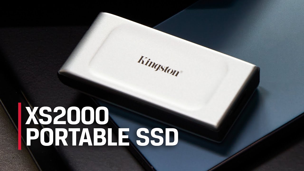 500GB &ndash; 2TB External SSD with USB-C &ndash; Kingston XS2000